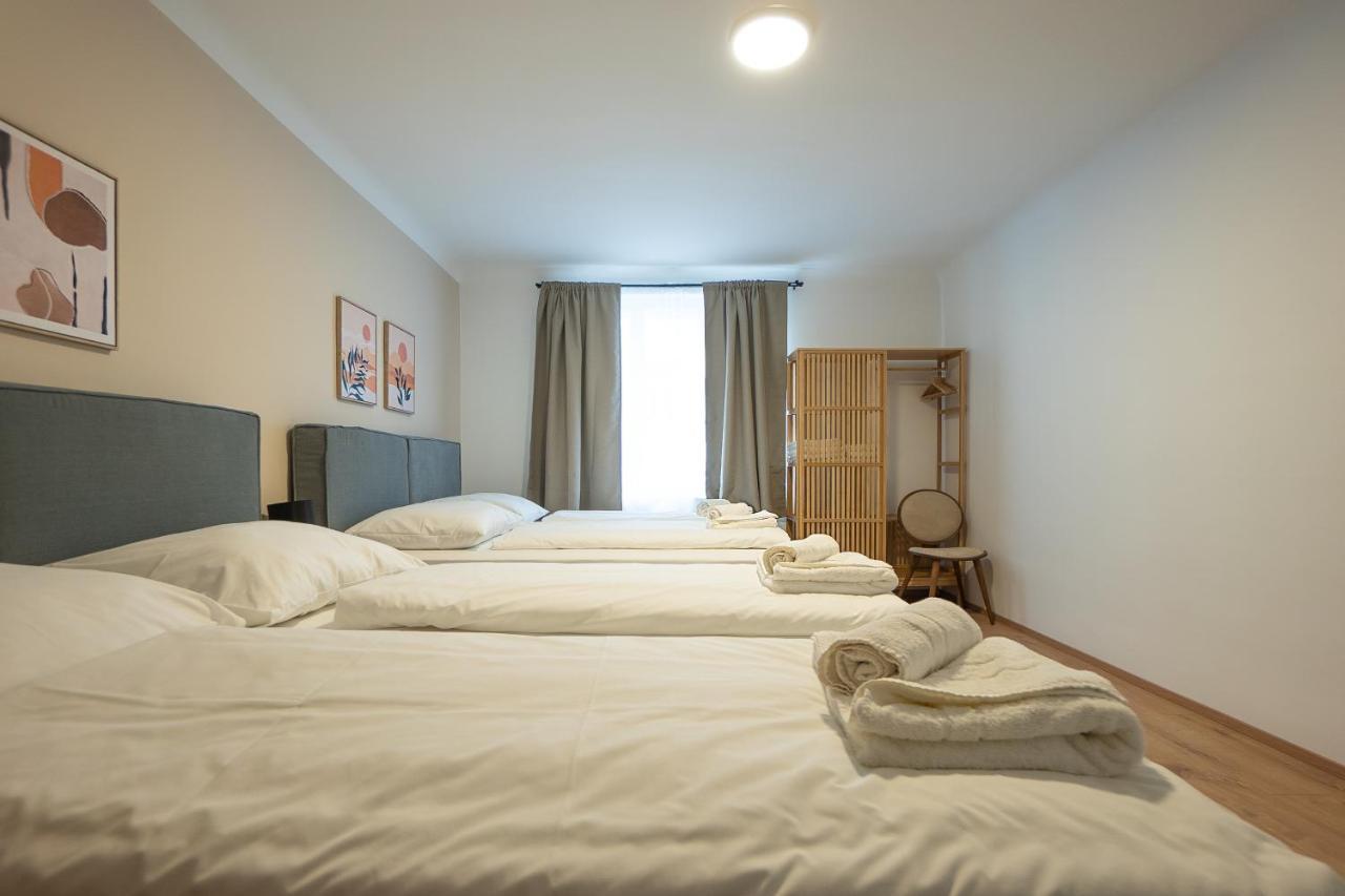 A 2-Bedroom Apartment With A King-Size Bed And A Balcony Is Located Just A 15-Minute Walk From Stephansplatz. Wien Eksteriør billede